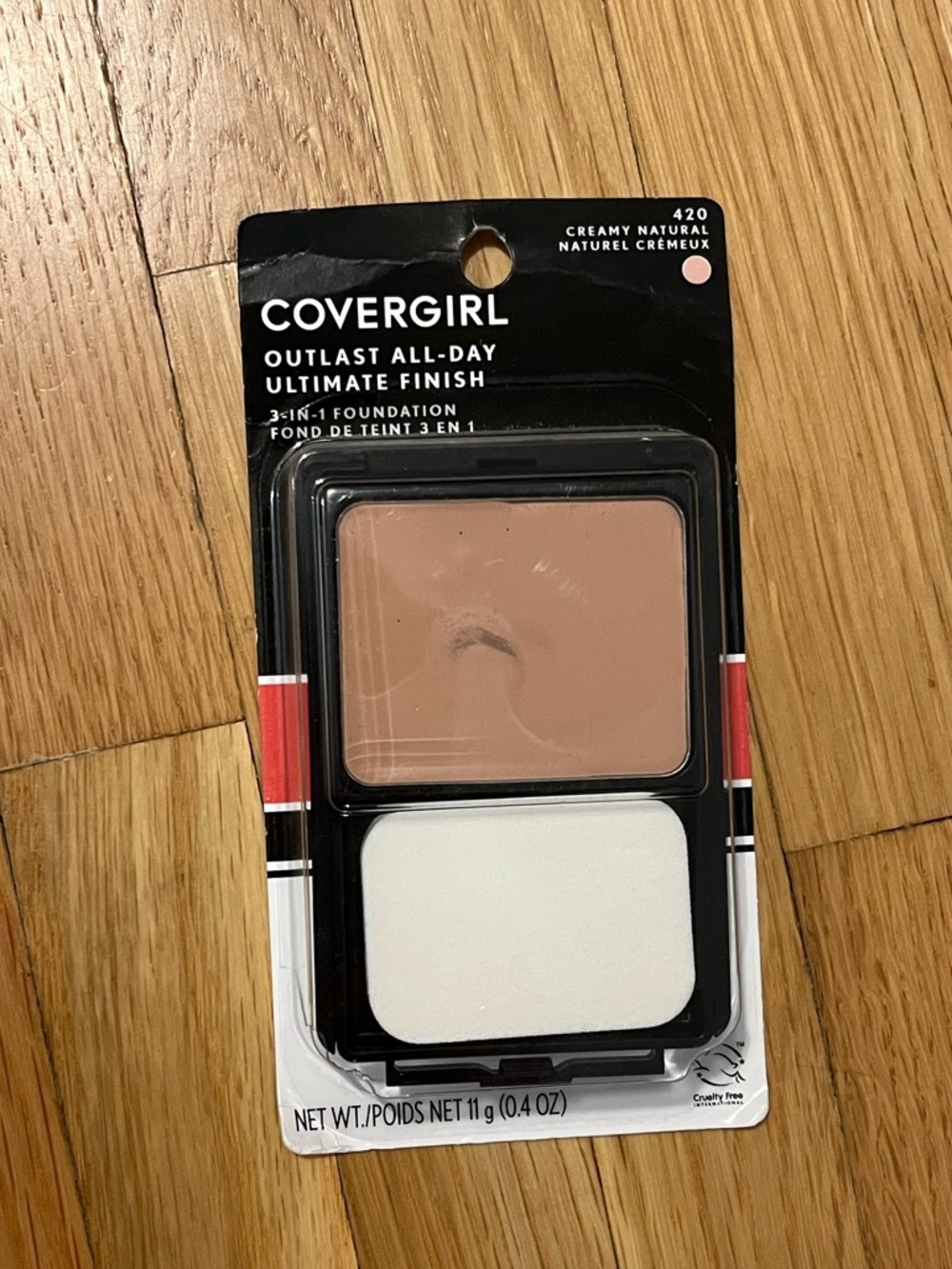 CoverGirl Ultimate Finish Outlast 3 in 1 Liquid Powder Makeup 420 (New)